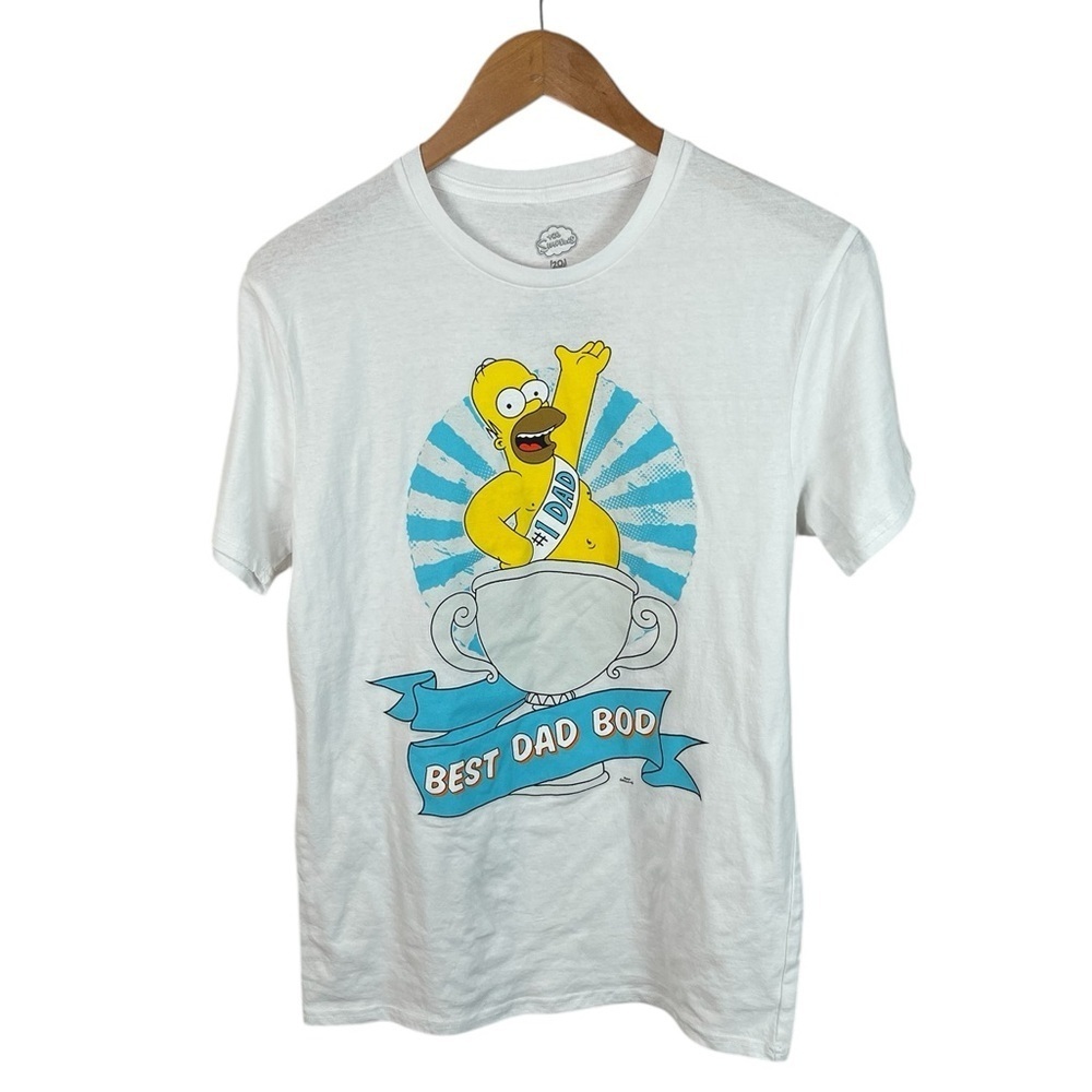 TS1072 Men’s The Simpsons 20th Century Fox BART Simpson #1 Dad T Shirt M